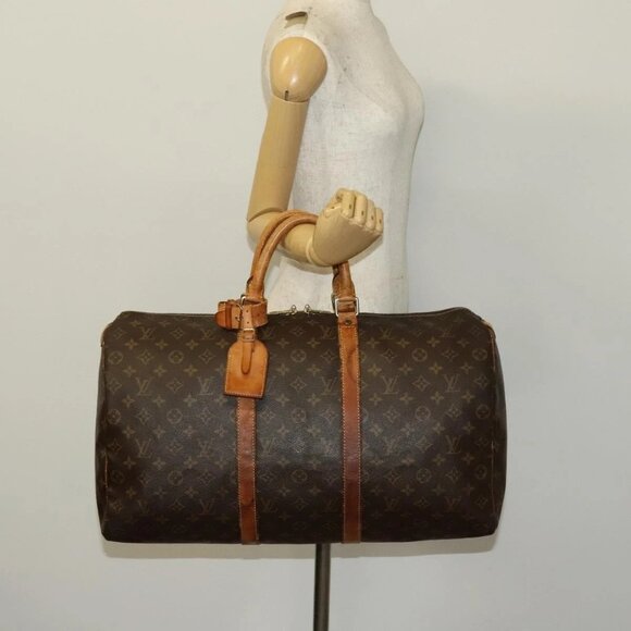 LOUIS VUITTON Monogram Keepall 50 Boston Bag - Picture 14 of 16